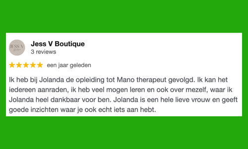 opleiding mano therapie