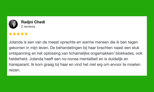 Review Manotherapie